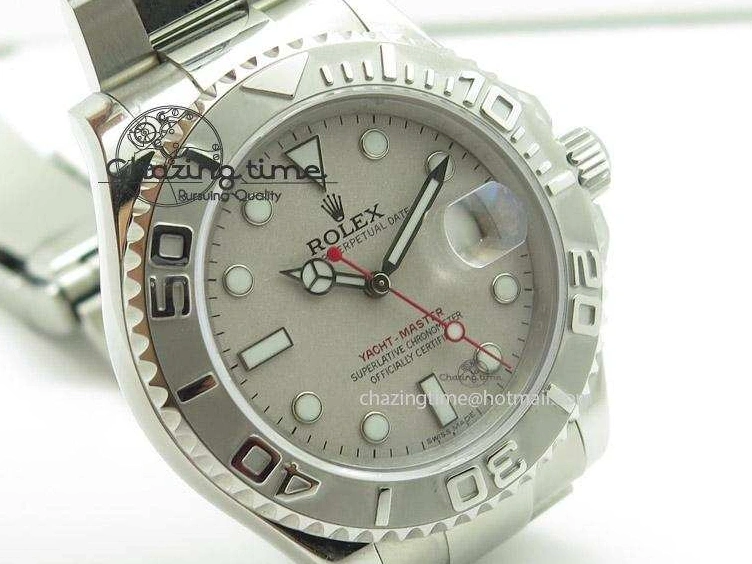 0514 Supportive Yacht-Master 116622 Silver Dial JF Best Edition On SS Bracelet SA3135 V 4032